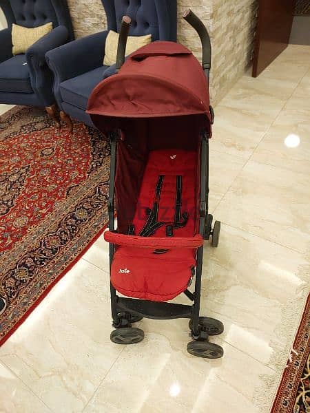 JOIE stroller Red 1