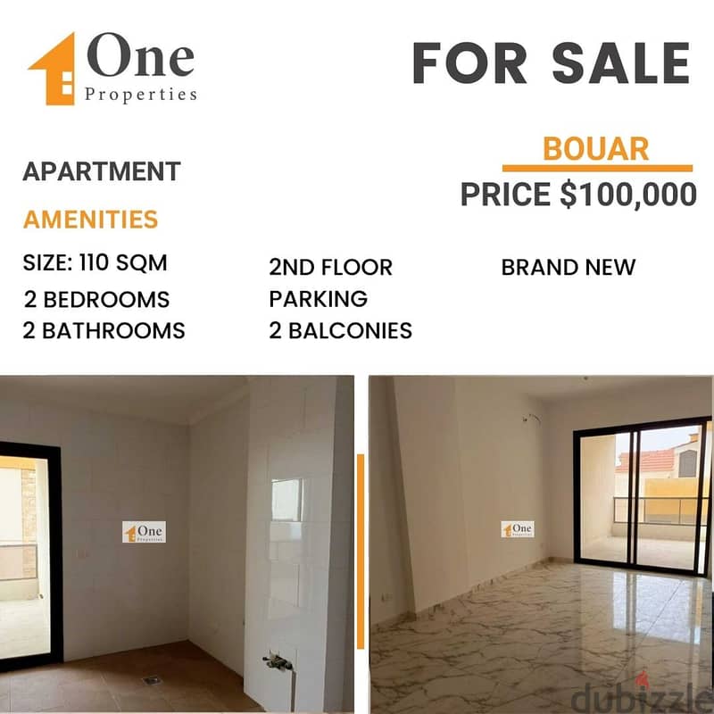 APARTMENT FOR SALE IN BOUAR 0