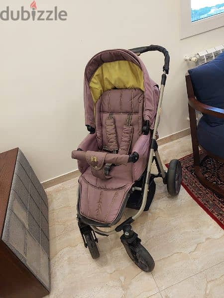 Complete Set Magma Stroller + Carrier NewBorn to 5+ years 5