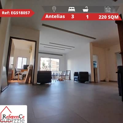 Spacious equipped apartment in Antelias شقة واسعة ومجهزة في انطلياس