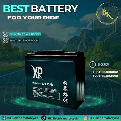 electric motorcycle batteries