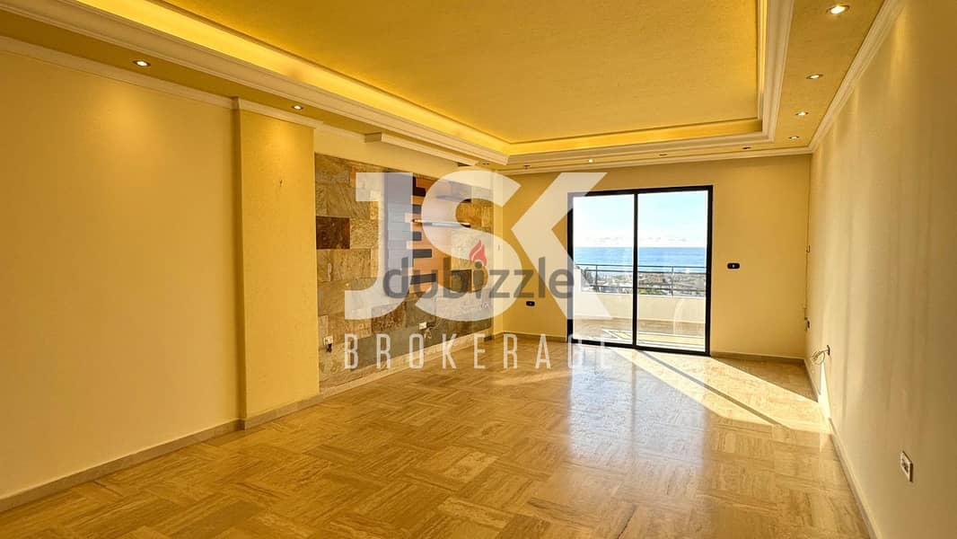 L16755-Apartment With Sea View For Sale in Aamchit Near The Highway 0