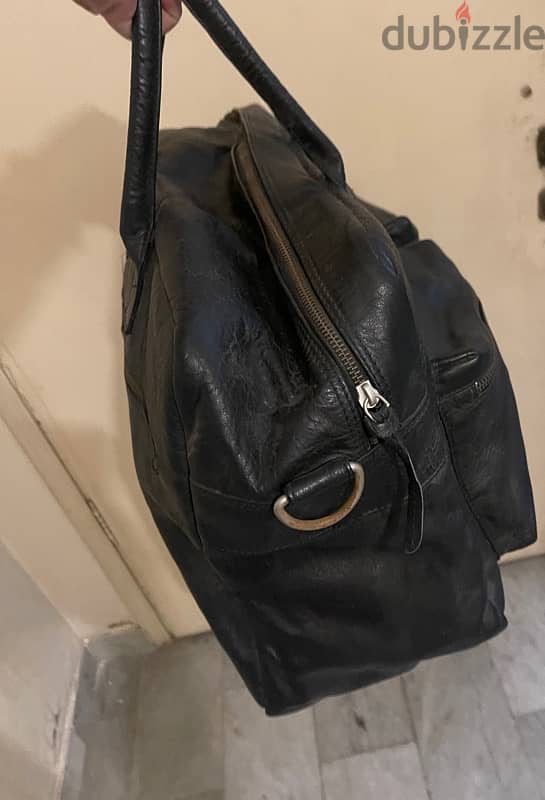 leather bag black brand new 2