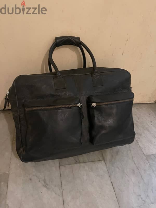 leather bag black brand new 8