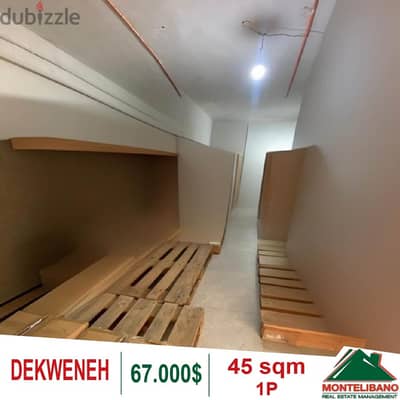 45 sqm shop for sale in Dekwenehhh!!!