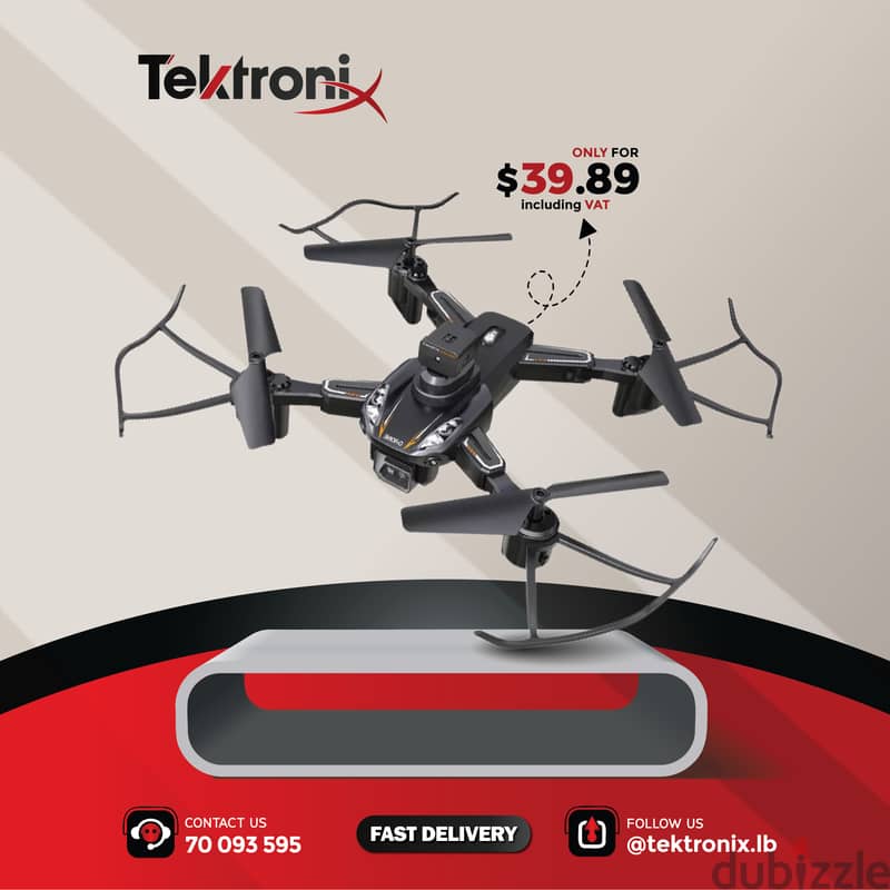 Mini Drone With 4K HD Camera Foldable RC Quadcopter 0