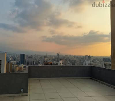 Duplex for rent in Achrafieh 340 sqm with Terrace and city view