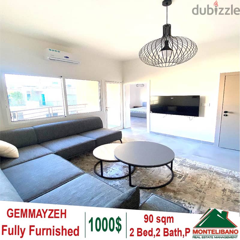 Prime Location Fully Furnished 90 sqm Apartment for rent in Gemmayzeh 0