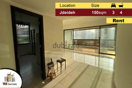 Jdeideh/Abraj 150m2 | Rent | Mint Condition | Mountain View | MJ |