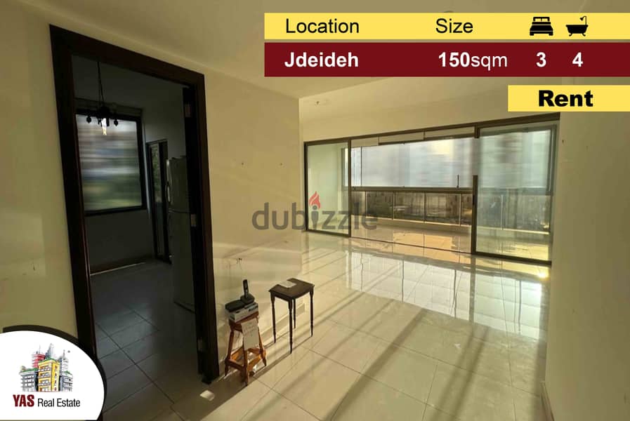 Jdeideh/Abraj 150m2 | Rent | Mint Condition | Mountain View | MJ | 0