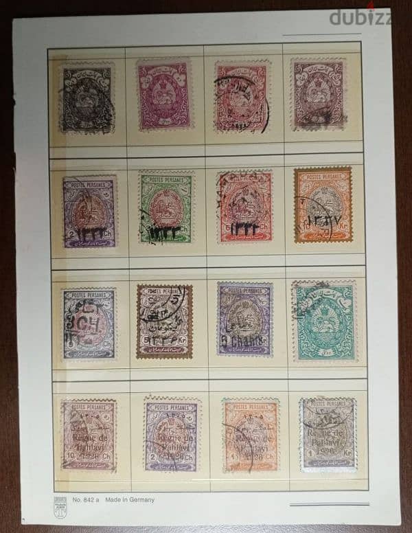 Old stamps Iranian 0