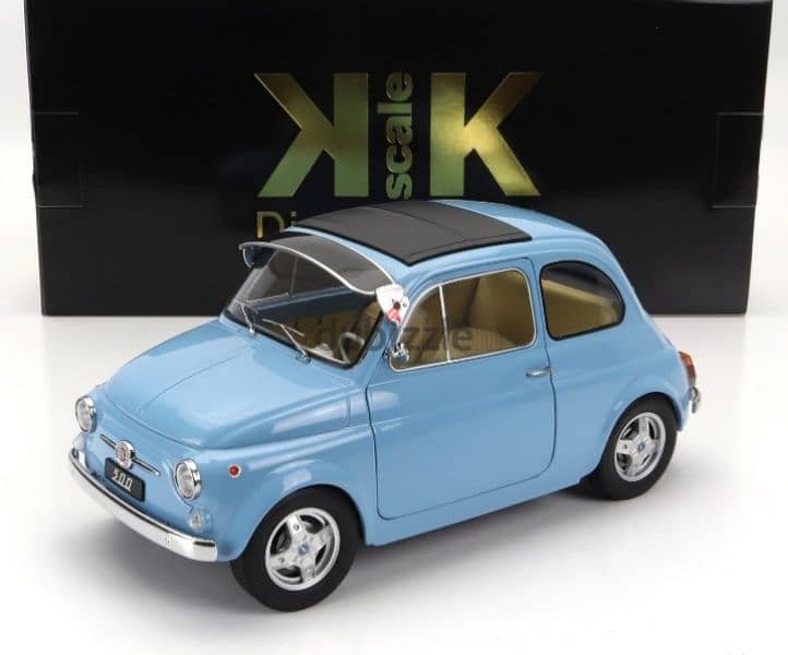 Fiat  500 Custom (Abarth Rims) 1968 diecast car model 1:12 0