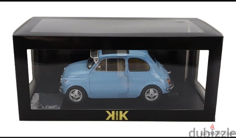 Fiat  500 Custom (Abarth Rims) 1968 diecast car model 1:12 9