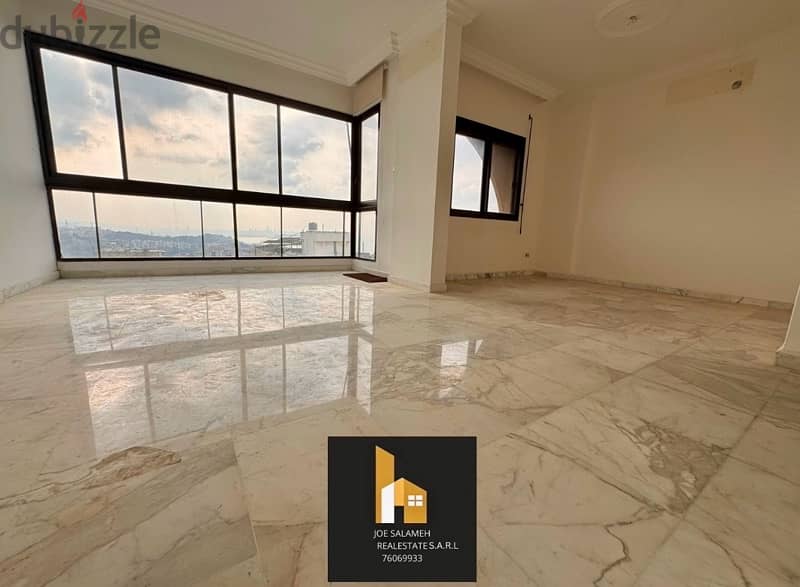 Apartment for sale in Zouk Mosbeh Sea View for 110,000$/شقة زوق مصبح 0