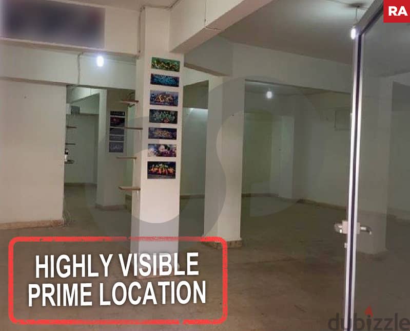 highly visible-prime location-Geitawi Rmeil/جعيتاوي رميل REF#RA116344 0