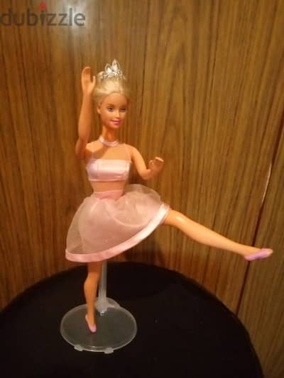 Barbie BALLERINA Mattel year 1998 barely used Still Good dressed doll