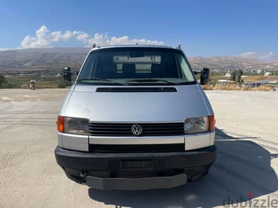 Volkswagen Transporter 1996 T4 pick-up بيك اب تي فور قلاب و كاسحة ثلوج