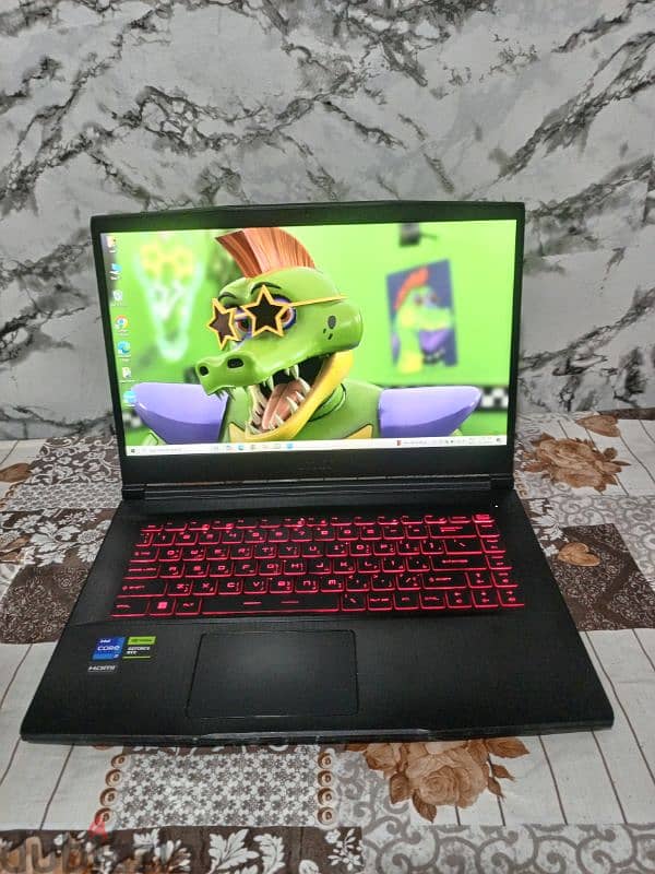 rtx 4060(8GB) / core i7 12650H / MSI gaming laptop like new 7