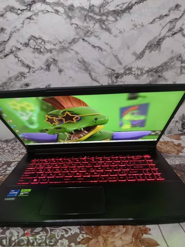 rtx 4060(8GB) / core i7 12650H / MSI gaming laptop like new 10