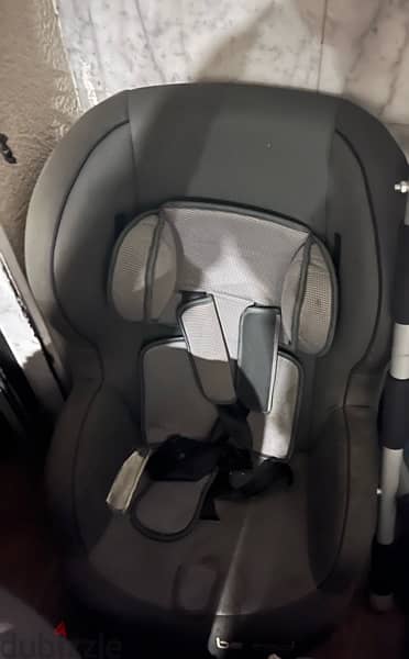 bebe comfort stroller and two car seats 3