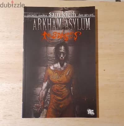 Arkham Asylum Madness Graphic Novel.