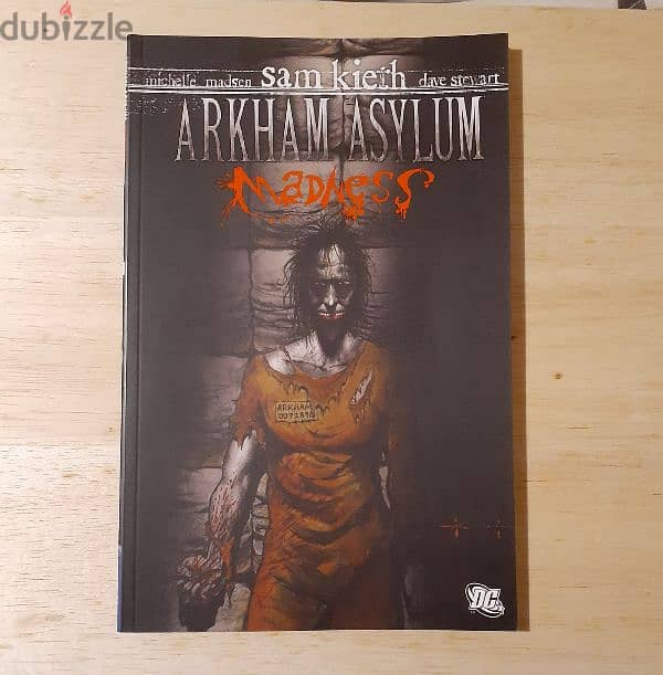 Arkham Asylum Madness Graphic Novel. 0