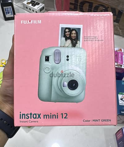 Fujifilm instax mini 12 mint green great & last new