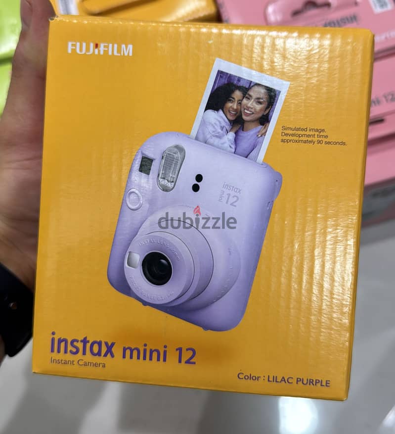 Fujifilm instax mini 12 lilac purple amazing & best price 0