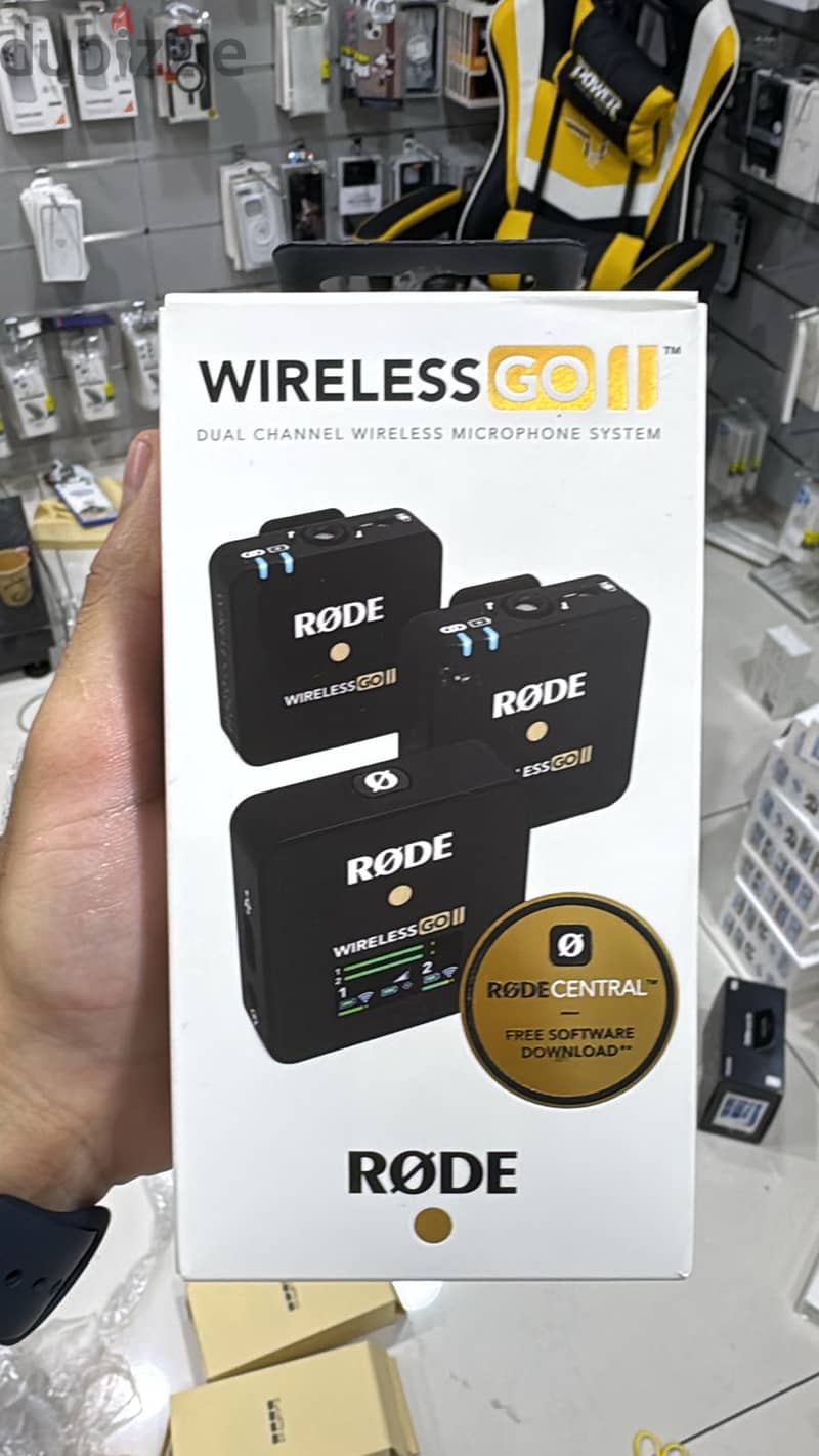 RODE WIRELESS GO II Dual Channel Wireless Microphone System 0