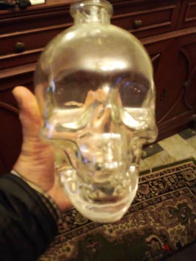 crystal head glass