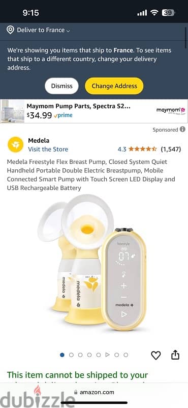 medela freestyle flex double electric pump