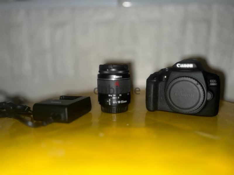 Canon EOS 2000D 24MP Digital SLR Camera Lens18-55mm 2