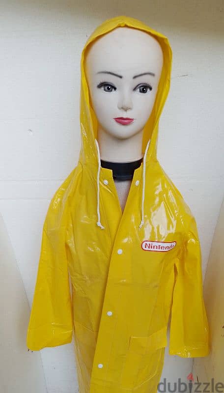 Nintendo rain coat 1