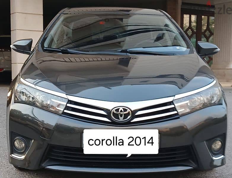 Toyota Corolla 2014 0