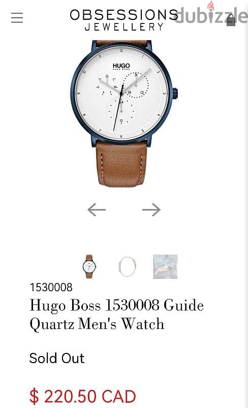 Hugo boss brown leather watch 4