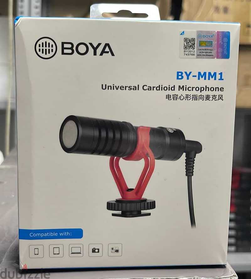 Boya Universal Cardioid Microphone BY-MM1 great & last offer 0