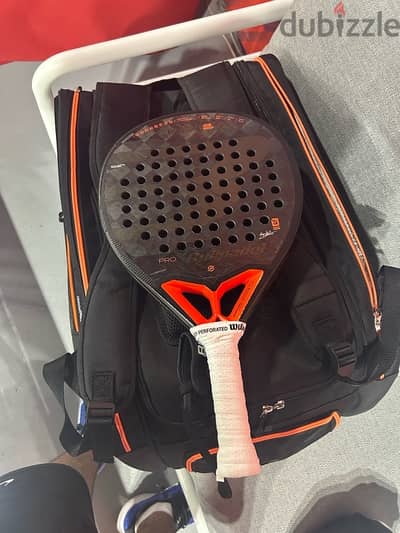 bullpadel racket padel hack hybrid