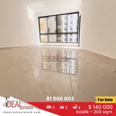 Duplex for sale in Kaslik 200 sqm REF#CE22095