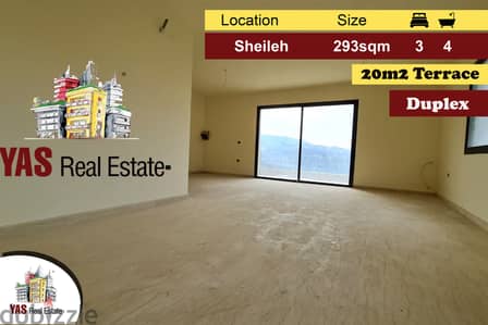 Sheileh 293m2 Duplex | 20m2 Terrace | New | Impressive View | Upgraded