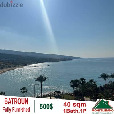 40 sqm fully furnished chalet for rent in Batroun!!