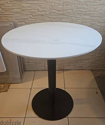 طاولة سيراميك مبروم. ceramic tables 60cm