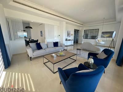 FURNISHED IN MANARA PRIME / SEA VIEW (400SQ) 3 MASTER BEDS , (JNR-352)