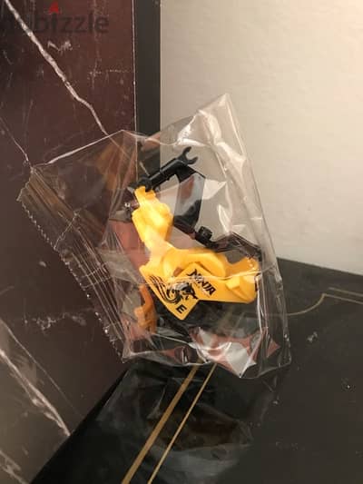 master wu figurine and bike