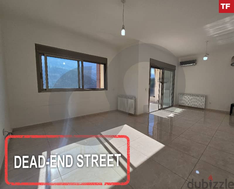 Calm street, parking, 3 bedrooms, storage room- Baabdat REF#TF116368 0