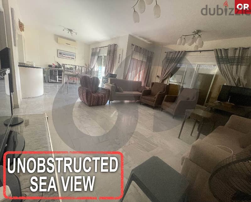 Unobstructed sea view, aley, khalde/خلدة REF#OR116369 0