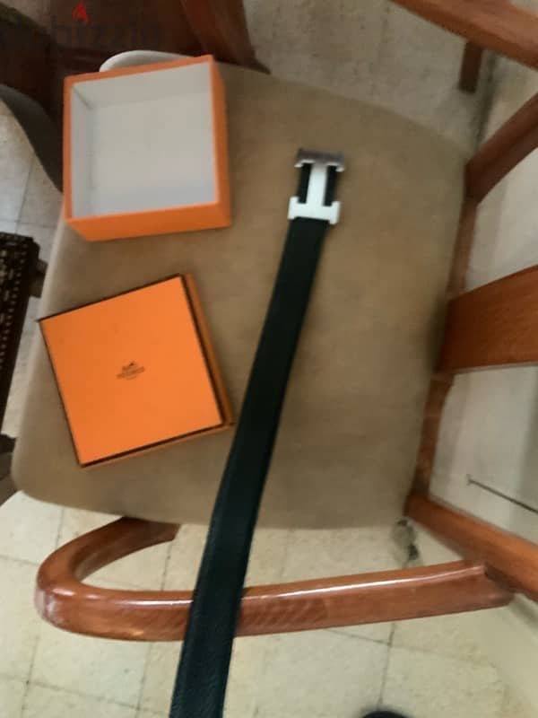 hermes belt black color 0