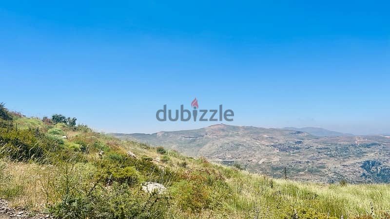 EXCEPTIONAL LAND In FAQRA with PANORAMIC View أرض في فقرا ٦٨٠ م٢ 2