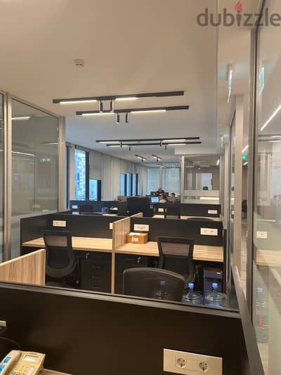 Renovated Office for Rent at WaterfrontCity Dbayeh مكتب للإيجار- ضبيّة