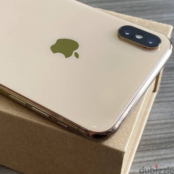 iphone xs max gold 256gb clean phone no face id 2