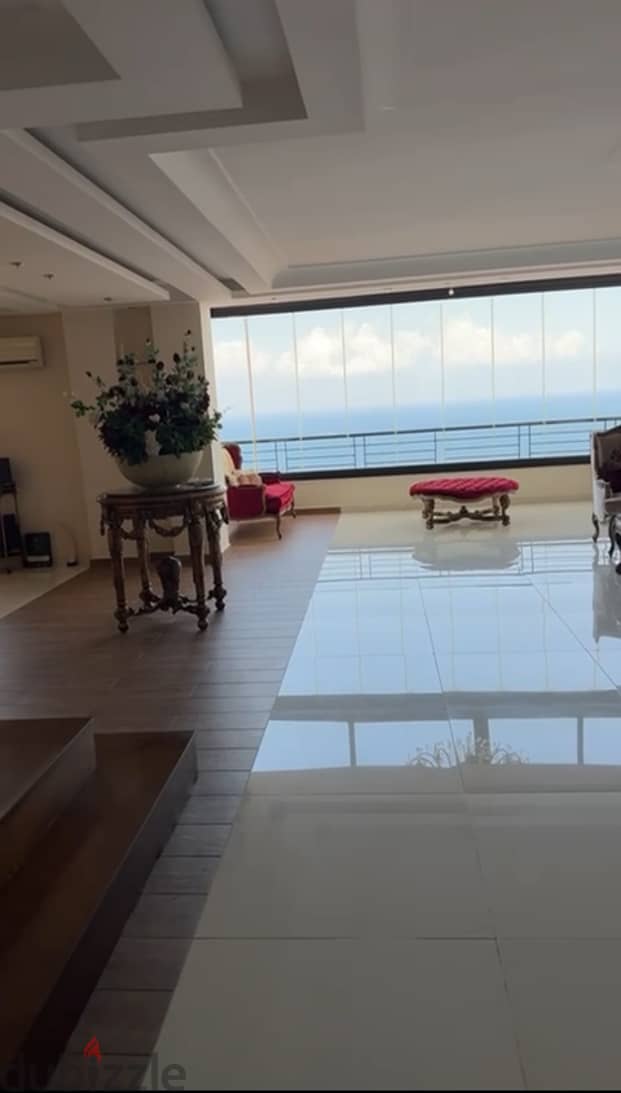 Sahel Alma luxurious furnished real duplex panoramic sea view #6456 0